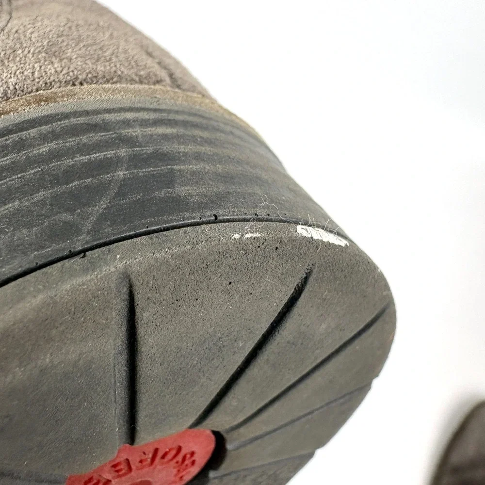 Nordstrom Mens Shop Grayson Waterproof Suede Chukka Boot Sz 46 12.5/13 Gray Itly
